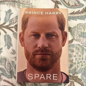 Prince Harry 'Spare' Hardcover Book